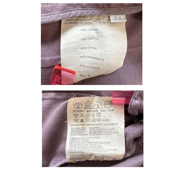 Miu Miu Washed cotton jacket, size 44 Italy, Mauve, Dusty pink - Picture 4 of 14
